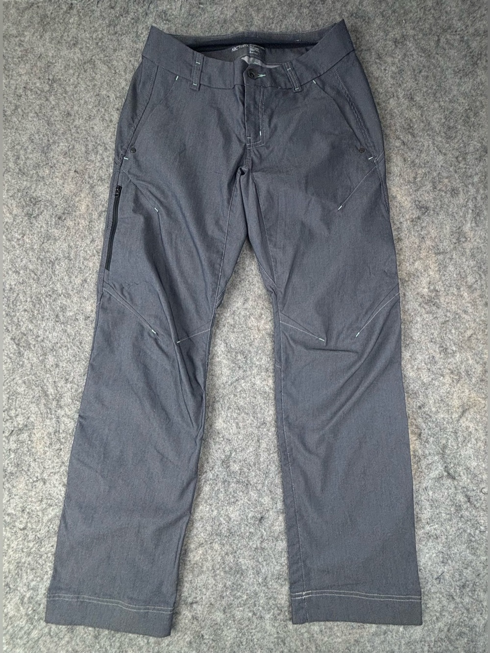 Arc'teryx | A2B Commuter Pants | Gray | Trim Fit | Women's Size 8 - Picture 2 of 10
